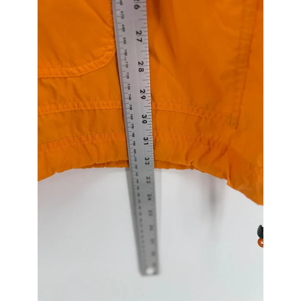 Nike Vintage Air Anorak Windbreaker XL Nylon Orange Center Swoosh TN Vols 90s